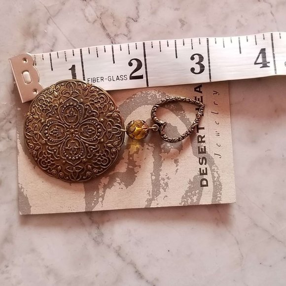 Desert Heart Pin Brooch - Picture 4 of 6